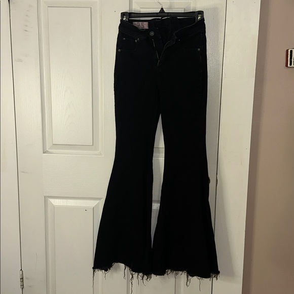 We The Free Denim - Free People's We The Free FitnFlare Jeans with Corset style Back